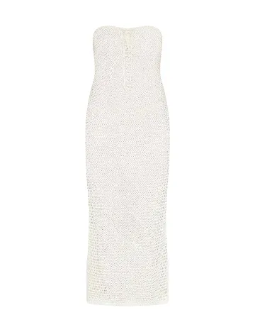 Rochie de plaja PRETTYLITTLETHING, ecru