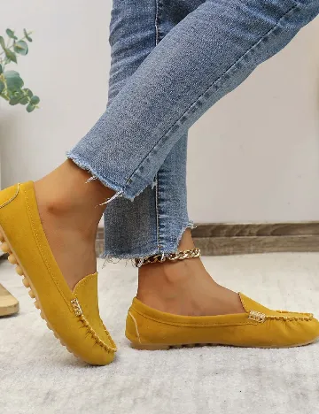 Mocasini SHEIN, mustar