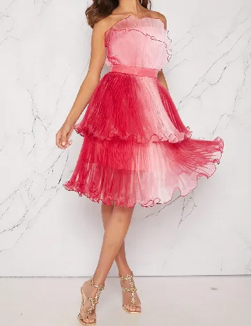 Rochie scurta SHEIN, roz