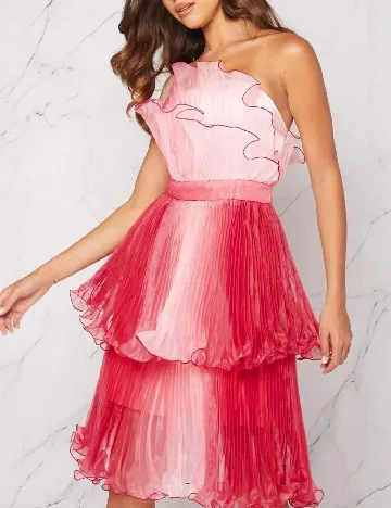 Rochie scurta SHEIN, roz