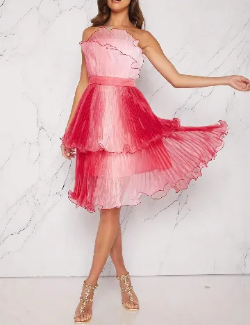 Rochie scurta SHEIN, roz