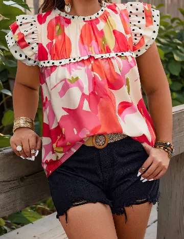 Bluza SHEIN CURVE, mix culori Mix culori