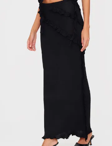 Fusta PRETTYLITTLETHING, negru