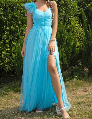 Rochie lunga SHEIN, albastru