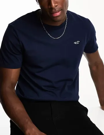 Tricou Hollister, bleumarin Albastru