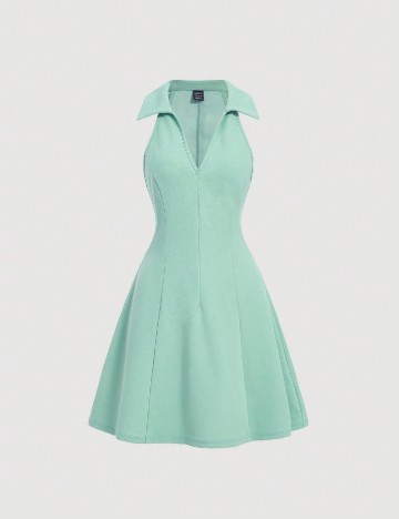Rochie scurta SHEIN, verde
