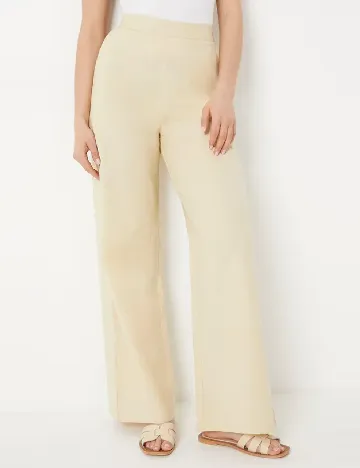 Pantaloni Oasis, crem Crem