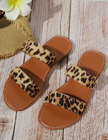 Slapi SHEIN, animal print