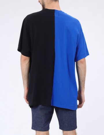 Tricou Glass Onion, albastru/negru