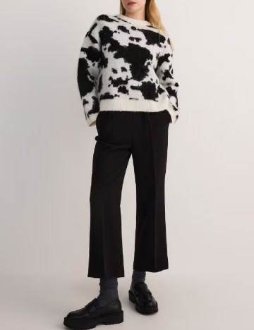Pantaloni Reserved, negru