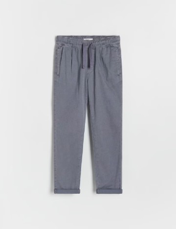 Pantaloni Reserved, gri petrol