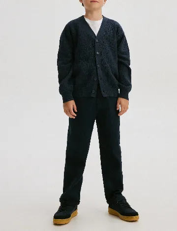 Pantaloni Reserved, bleumarin