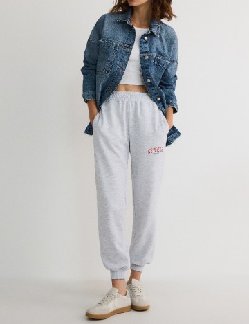 Pantaloni Reserved, gri