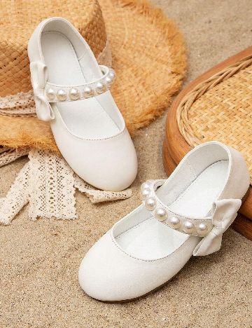 Balerini Shein Kids, alb