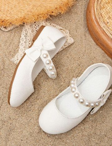 Balerini Shein Kids, alb