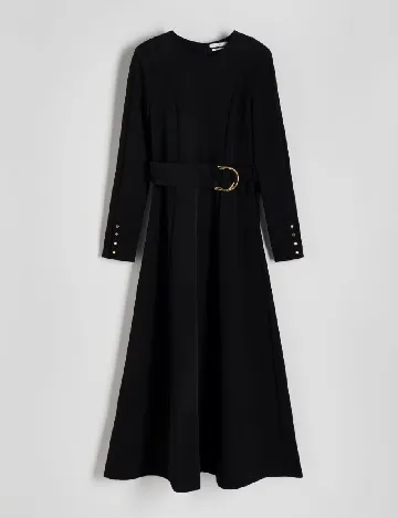 Rochie medie Reserved, negru