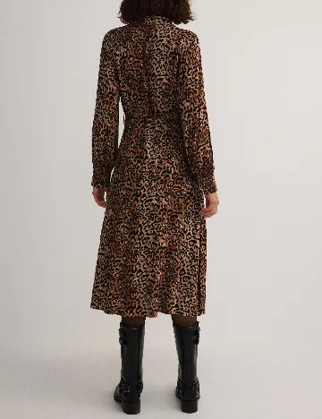 Rochie medie Reserved, animal print Animal print
