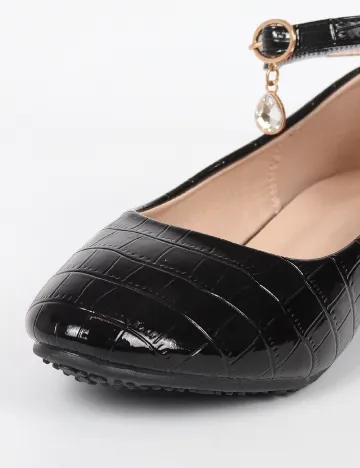 Pantofi Shein Kids, negru