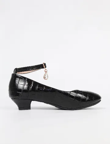 Pantofi Shein Kids, negru