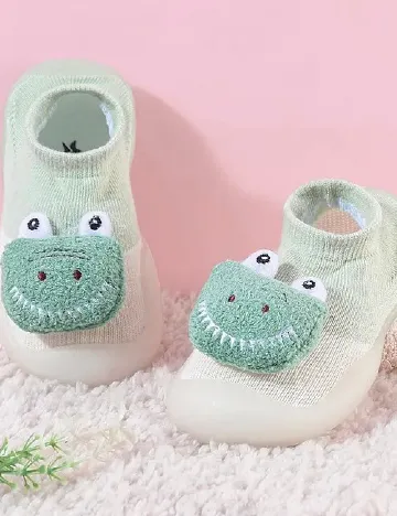 Papuci de Casa CozyCub, verde