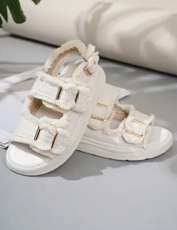 Sandale Shein Kids, ecru