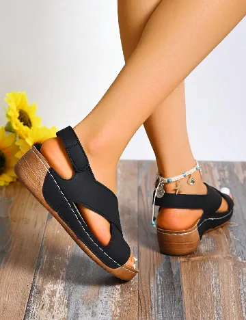 Sandale SHEIN, negru