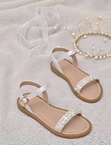 Sandale Shein Kids, auriu