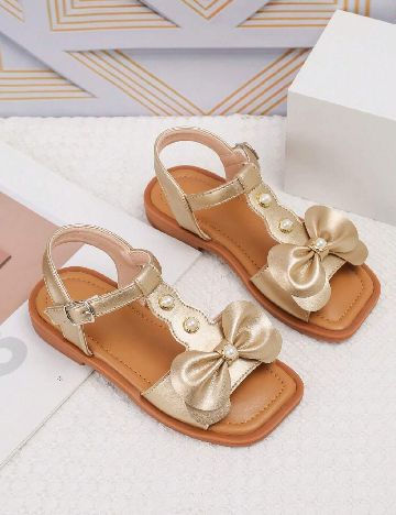 Sandale Shein Kids, auriu