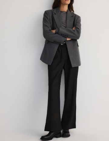 Pantaloni Reserved, negru