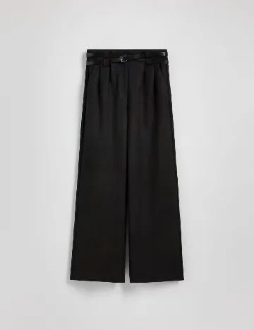 Pantaloni Reserved, negru
