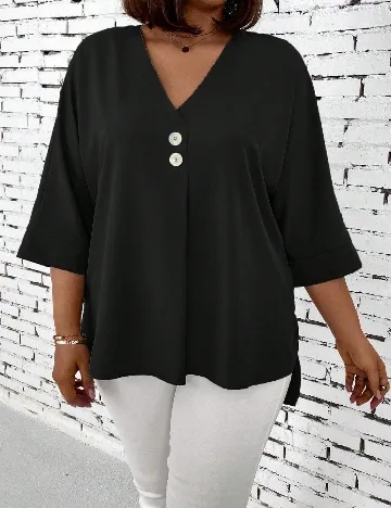 Bluza SHEIN CURVE, negru