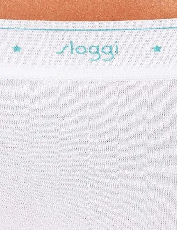 Set chiloti 2 bucati Sloggi by Triumph, alb