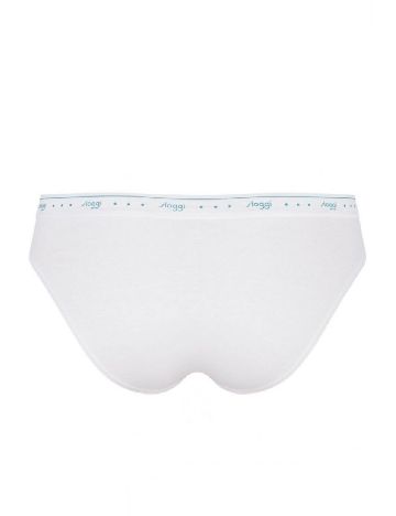 Set chiloti 2 bucati Sloggi by Triumph, alb