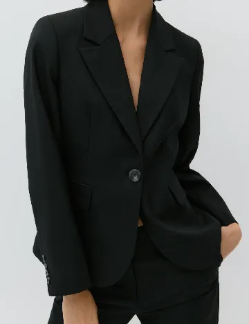 Sacou Reserved, negru