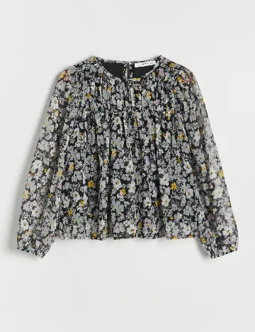 Bluza Reserved, imprimeu floral