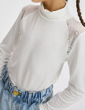 Bluza Reserved, alb