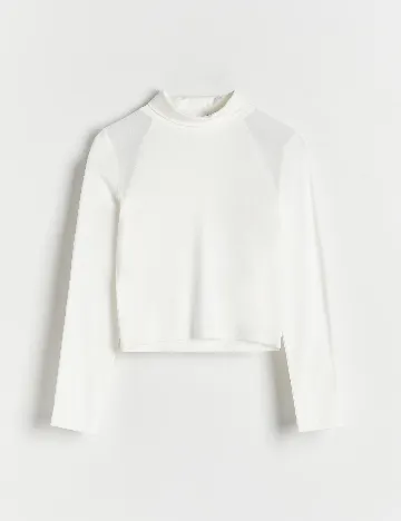 Bluza Reserved, alb