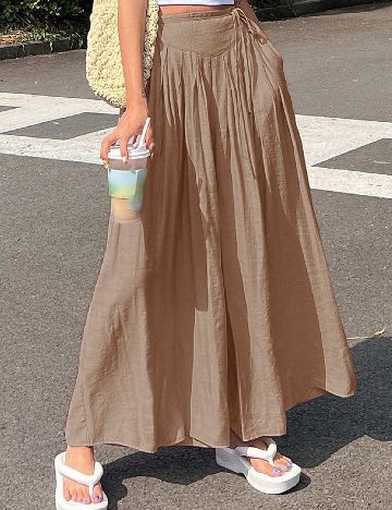 Pantaloni Dazy, maro