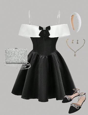 Rochie Shein Kids, negru
