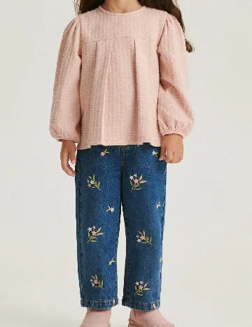 Bluza Reserved, roz pal