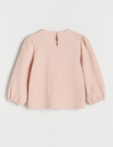 Bluza Reserved, roz pal