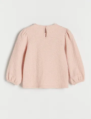 Bluza Reserved, roz pal