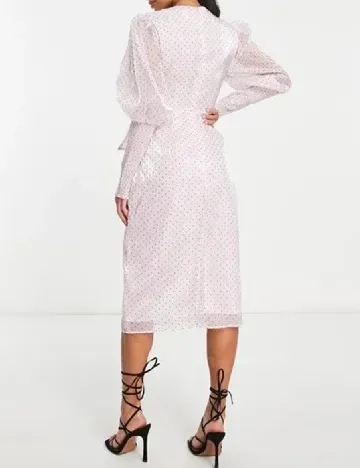 Rochie medie Collective The Label, roz