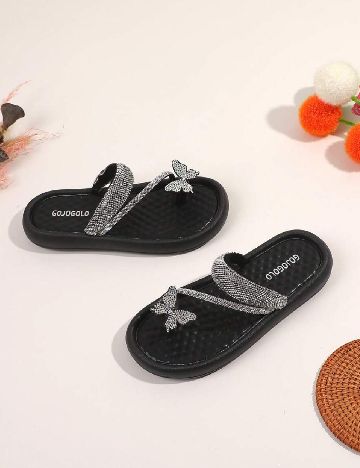 Slapi Shein Kids, negru