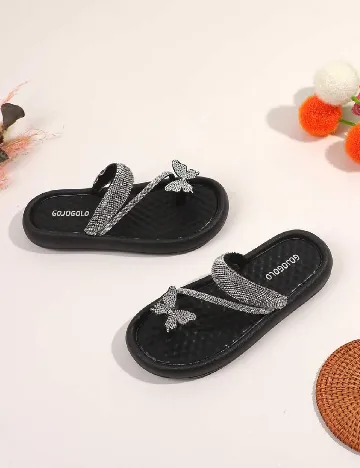 Slapi Shein Kids, negru