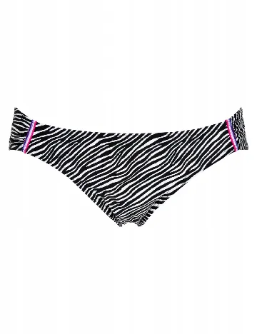 Chilot de baie Triumph, alb/negru