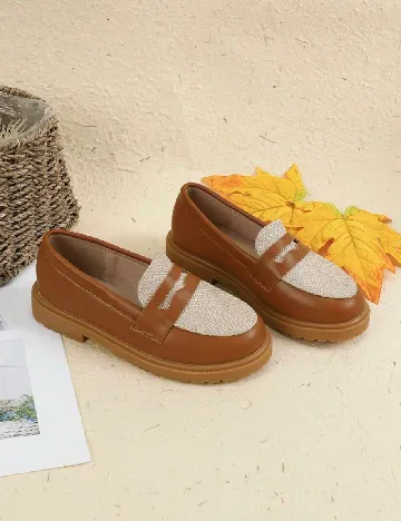 Mocasini Shein Kids, maro Maro