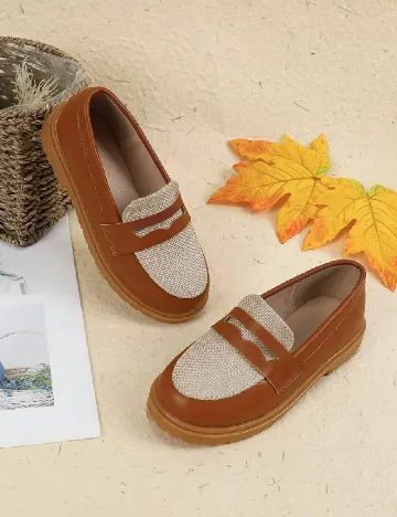 Mocasini Shein Kids, maro Maro