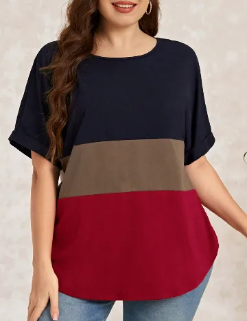 Tricou Emery Rose Curve, mix culori