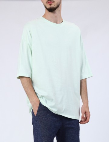 Tricou Oversize ASOS, verde